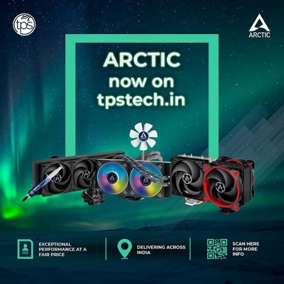 Leading Technology Ecommerce Store, TPSTECH brings ARCTIC to India!