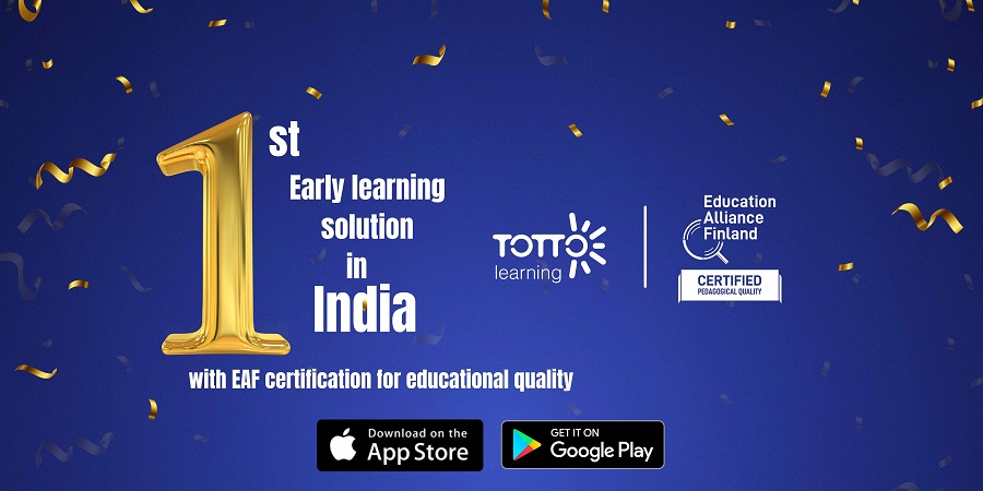 Totto Learning Certified for High Education Quality by Education Alliance Finland