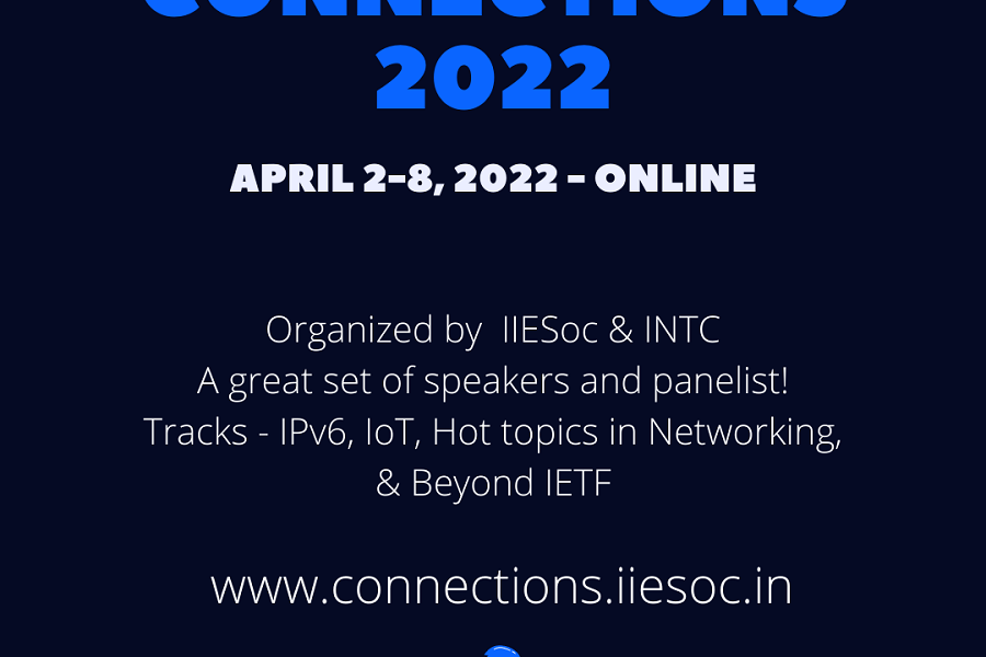 IIESoc and INTC to organize the Connections 2022 – a post-IETF Forum online