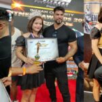 C Elina Sangtam Crowned With The Title Of Miss Fit India International at IHFF Fitness Festival in New Delhi