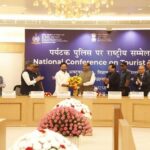 Lok Sabha Speaker Shri Om Birla addresses the National Conference on Tourist Police Scheme held in New Delhi on October 19