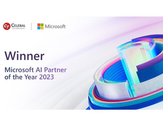 Celebal Technologies crowned as the victor of the coveted 2023 Microsoft AI Partner of the Year award