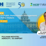 Innovations in Public Performance Management: for Policy Makers. Conference organized by MDI Gurgaon