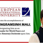 European International Event in Bangkok to Honor Global Peace Advocate Dr Sangramsinh Mali and Bollywood Royalty Shah Rukh Khan