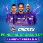 Crickex Announced as Principal Sponsor of LA Knight Riders for Major League Cricket 2024