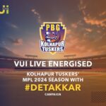 VUI Live Energised Kolhapur Tuskers’ MPL 2024 Season with ‘#DeTakkar’ Campaign