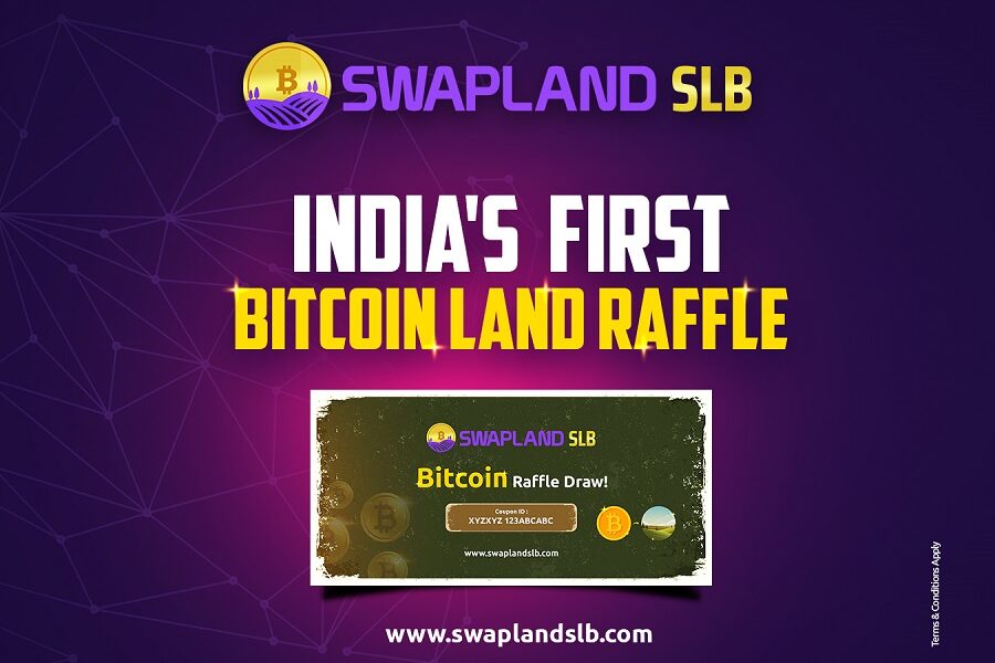 SwapLand SLB launches India’s First Phygital Bitcoin Raffle