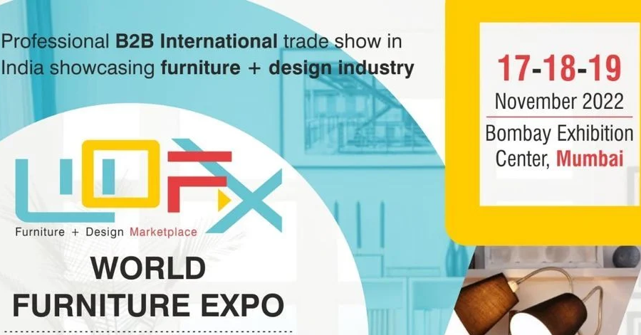 LEADING INDIAN AND INTERNATIONAL FURNITURE BRANDS TO SHOWCASE THEIR LATEST CONCEPTS AND DESIGNS AT WOFX – WORLD FURNITURE EXPO