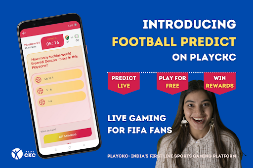 Live Football Gaming for Indian FIFA Fans  PlayCKC Launches