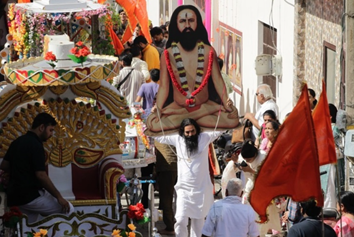 Jagadhri Embraces Spirituality: Grand Homage to Yog Yogeshwar Mahaprabhu Ramlal Ji Bhagwan