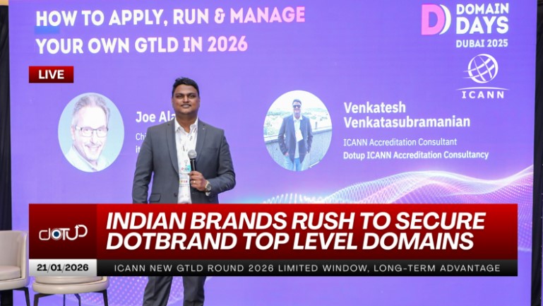 Indian Brands rush to secure their own DotBRAND Top Level Domain as surges ahead of ICANN New gTLD Round 2026