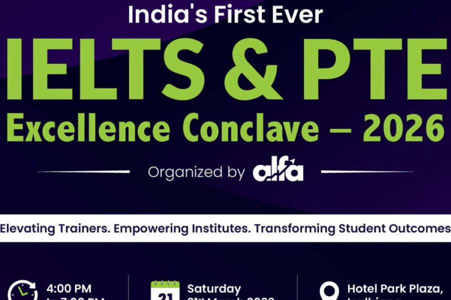Ludhiana to Host India’s First IELTS & PTE Excellence Conclave 2026 Focused on Trainer Development, Institute Growth Strategies, and Academic Excellence