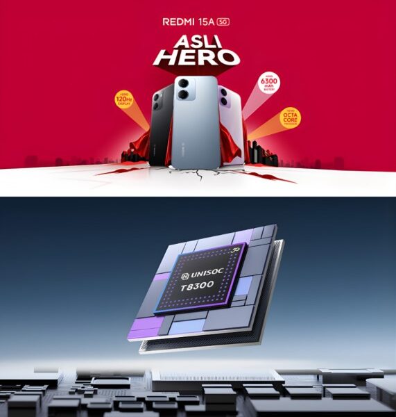 Redmi 15A 5G Debuts in India Powered by UNISOC T8300