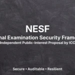 ICCBM Releases National Examination Security Framework (NESF), Proposes Governance Reforms for Large-Scale Examinations