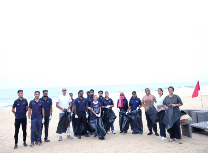 Space Zone India removes nearly 100 Kg of coastal waste ahead of Rhumi Twin Rocket Mission