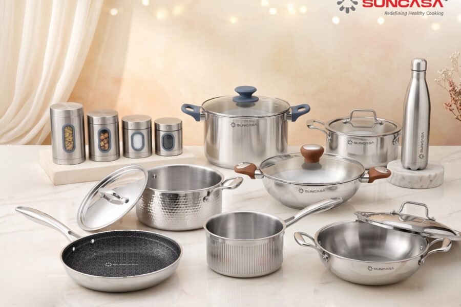 SUNCASA Brings Premium 304 Grade Stainless Steel Cookware to Indian Kitchens This Diwali